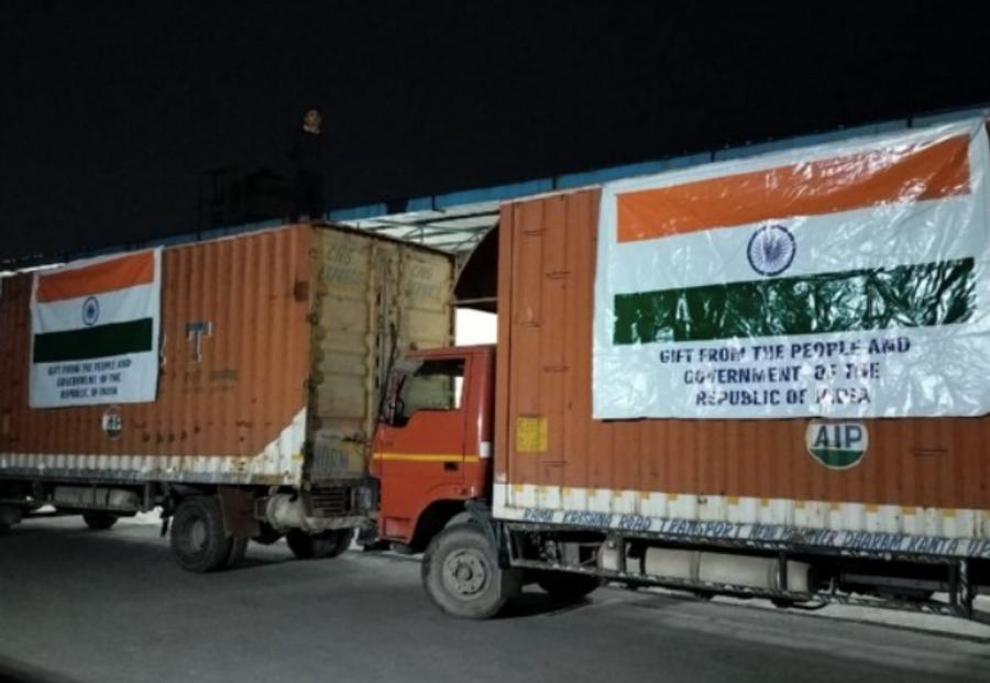 भारत ने होंडुरास को मानवीय सहायता भेजी