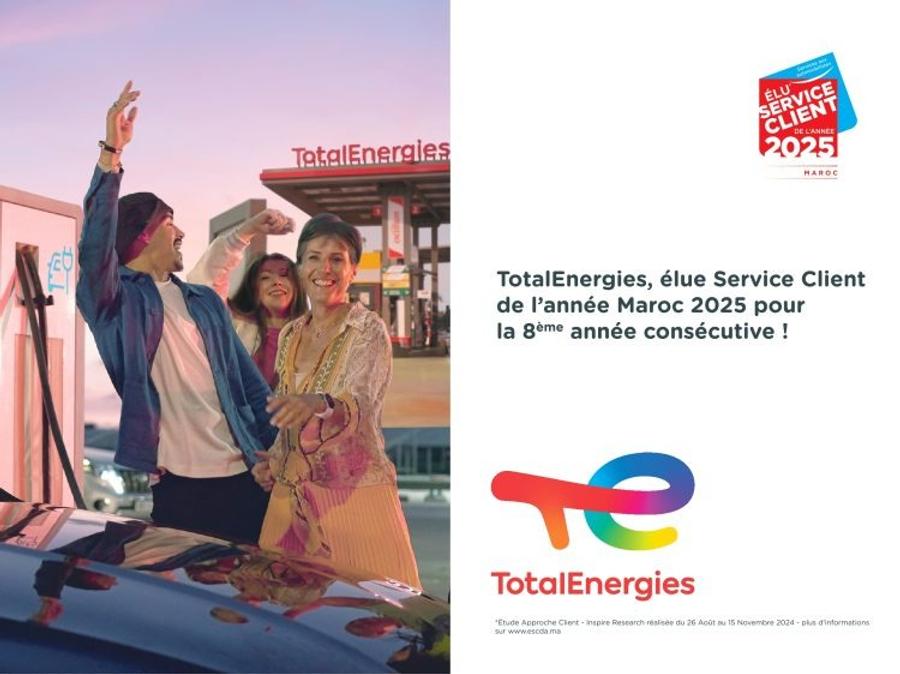  Service client de l’année : un trophée qui motive TotalEnergies marketing Maroc