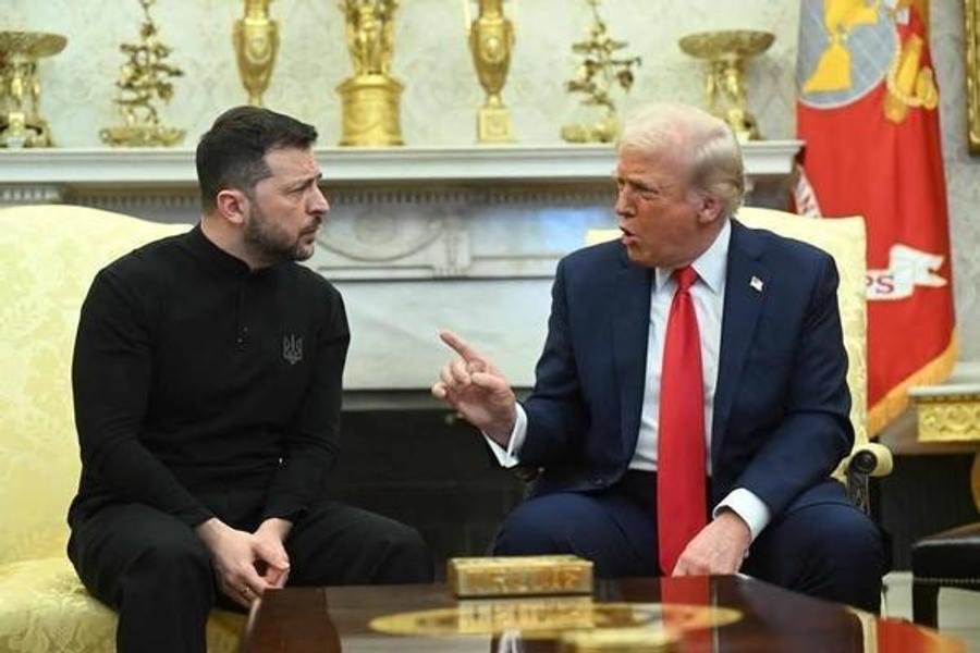 Trump ⵢⴻⵇⵙⴻⴷ ⴰⴷ ⵢⴻⵃⴱⴻⵙ ⵜⴰⵍⵍⴻⵍⵜ ⵜⴰⵙⴻⵔⴷⴰⵙⵉⵜ ⵉ Ukranya