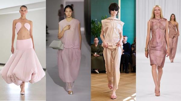 Printemps-été 2025 : le rose poudré s’impose, de la tête aux pieds 