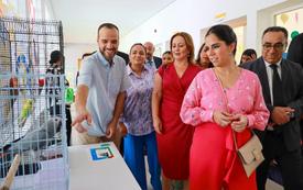 First lady of El Salvador visits Lalla Asmaa center for deaf children in Tangier