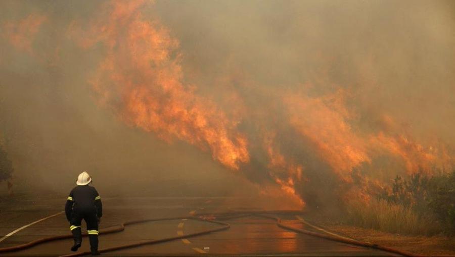 South Africa: western cape region battling wildfires for ten days