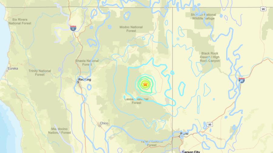 Terremoto moderado sacude el norte de California cerca de Susanville