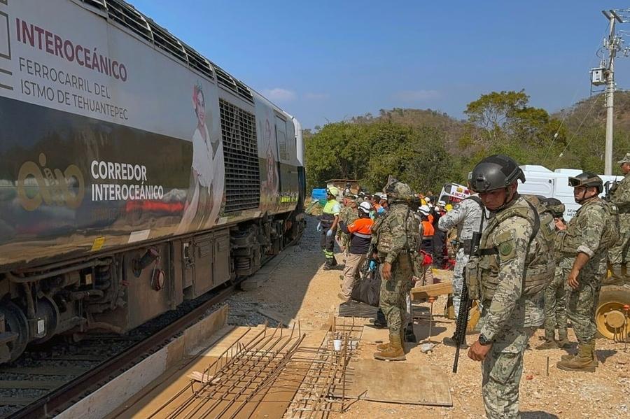 Descarrilamiento de tren en México deja al menos 13 muertos y decenas de heridos