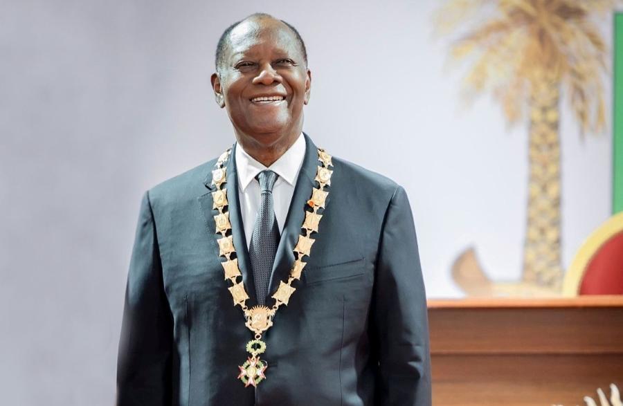 Côte d’Ivoire : Ouattara promet la « transmission générationnelle » pour son quatrième mandat