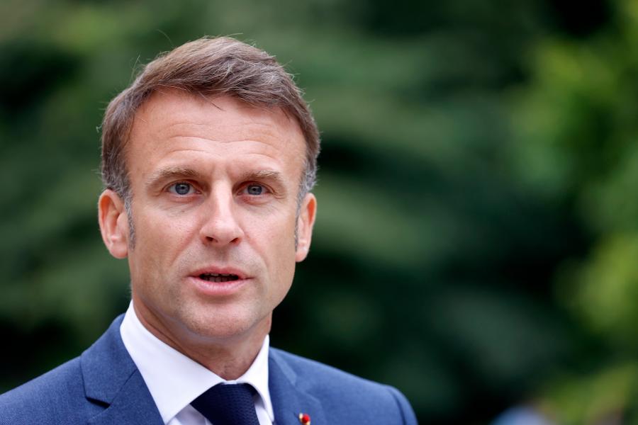 Emmanuel Macron calls for debate on internet threats and social media’s impact on democracy