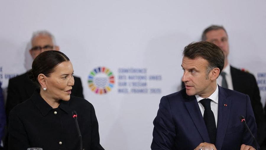 Lalla Hasnaa et Emmanuel Macron unissent leurs voix au sommet « L’Afrique pour l’Océan » à Nice