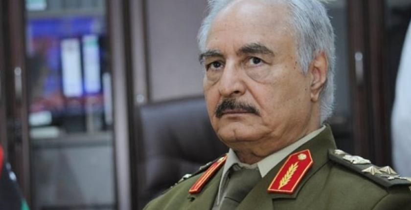 حفتر يعلن إسقاط اتفاق الصخيرات ويفوض نفسه لإدارة ليبيا