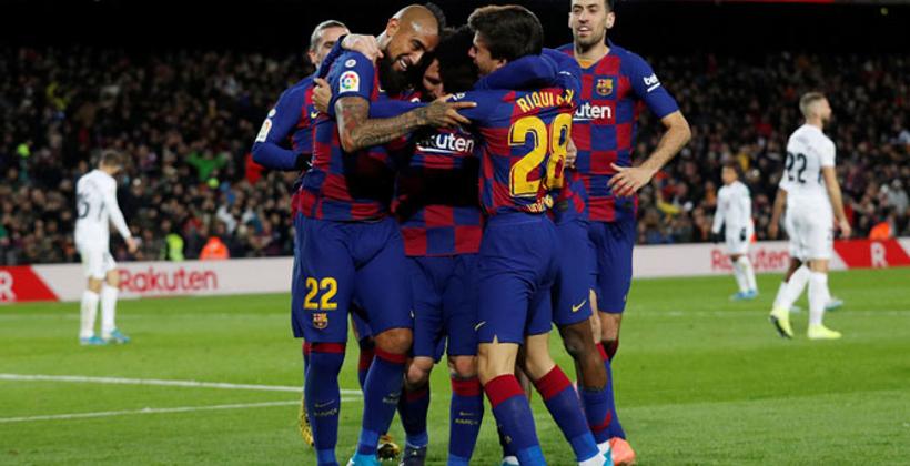 برشلونة يواجه إيبار بحثا عن صدارة الليغا ولو مؤقتا