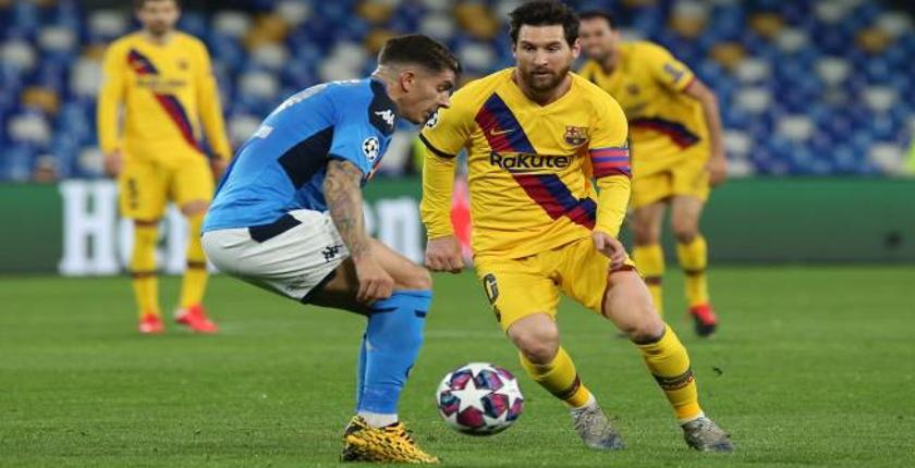 دوري أبطال أوروبا..برشلونة يخطف التعادل من نابولي