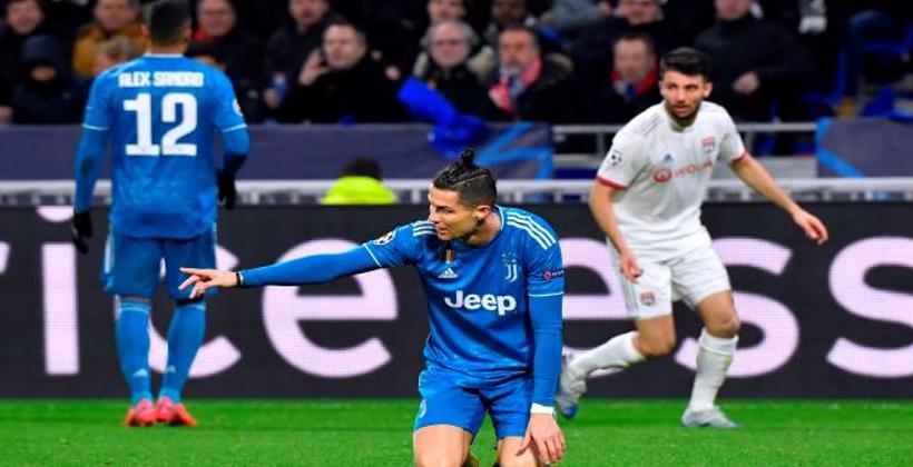 يوفنتوس يسقط أمام ليون في دوري الأبطال