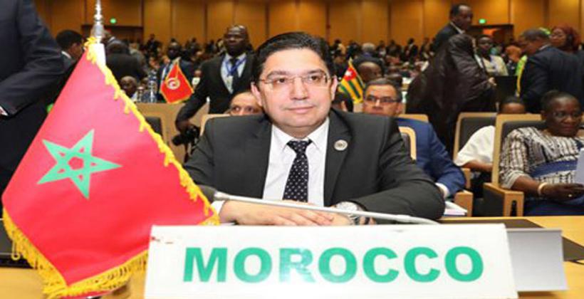 بوريطة يقدم من قلب الإتحاد الإفريقي الحل الأمثل لتسوية الأزمة الليبية
