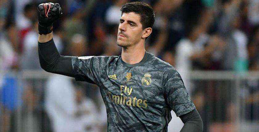 حارس الريال يتوج بجائزة أفضل لاعب في الدوري الإسباني لشهر يناير 