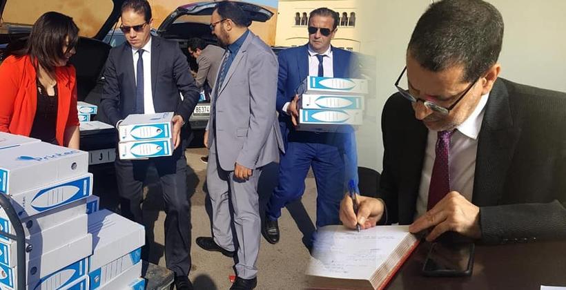 بالتفاصيل.. العثماني يتسلم رسميا "عريضة الحياة" لمكافحة السرطان + ألبوم صور