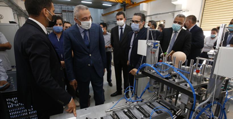 Casablanca: Présentation d'une machine 100% marocaine pour la fabrication de masques de protection