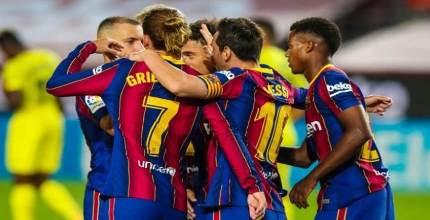 برشلونة يكتسح فياريال برباعية في الليغا
