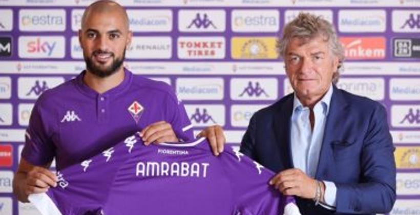 سفيان أمرابط يختار القميص 34 مع فيورنتينا تكريما لعبد الحق نوري