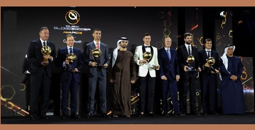 جوائز Globe Soccer Awards.. ليفاندوفسكي "الأفضل" ورونالدو لاعب "القرن"