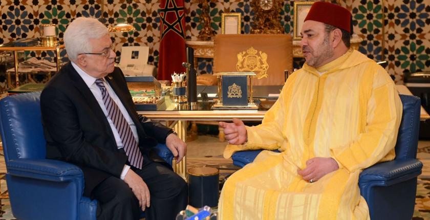 الملك محمد السادس للرئيس الفلسطيني...موقفي الداعم للقضية الفلسطينية ثابت لا يتغير