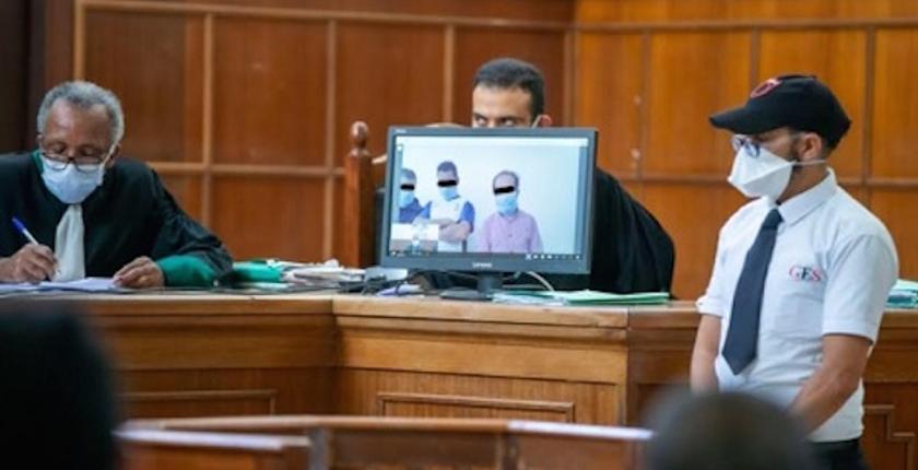 حصيلة تفعيل المحاكمات عن بعد ما بين 26 و28 أكتوبر الماضي