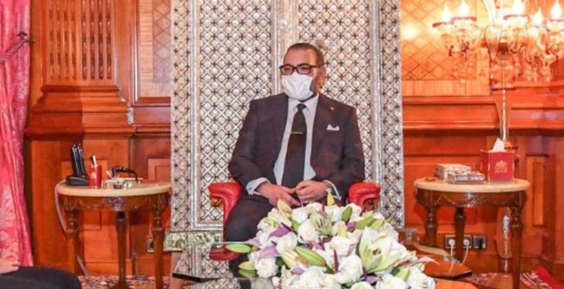  الملك محمد السادس يترأس بالقصر الملكي بالرباط جلسة عمل بخصوص لقاح الفيروس