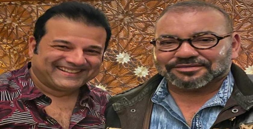 تفاصيل لقاء جمع الفنان غاني قباج بجلالة الملك في مراكش