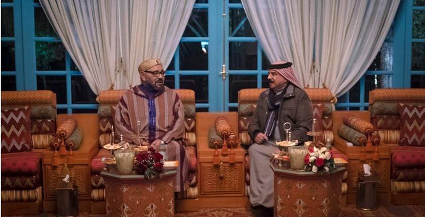 الرباط.. جلالة الملك محمد السادس يجري لقاء وديا مع ملك البحرين