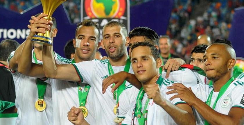 المنتخب الجزائري الأفضل في أفريقيا لعام 2019