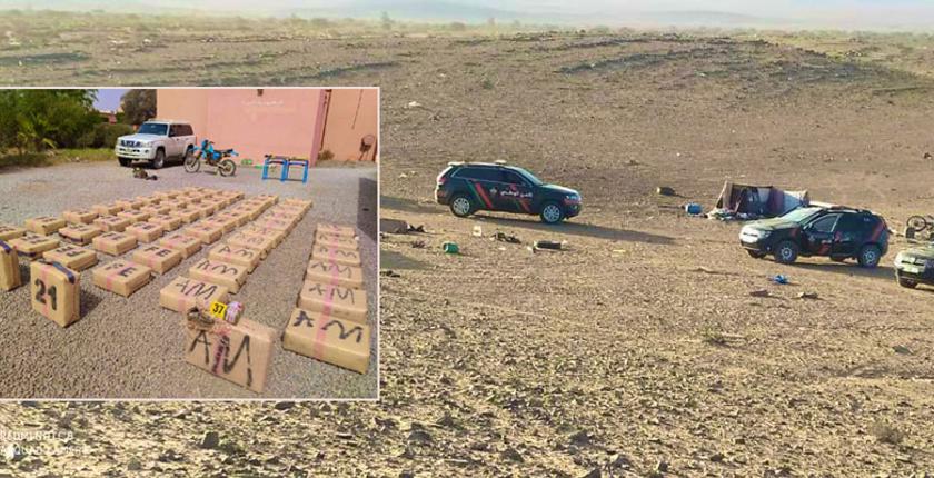 بالتفاصيل... حجز كمية كبيرة من المخدرات بكلميم