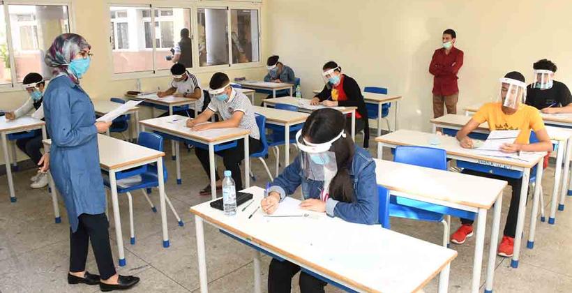 أكاديمية البيضاء..33 تلميذا مصابا بكورونا يجتازون الامتحان الجهوي