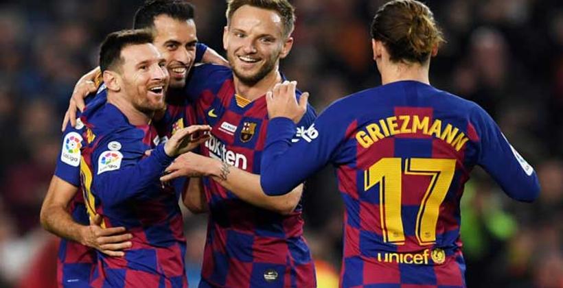 برشلونة يعود لصدارة الليغا "مؤقتا" بفوز صعب على أتليتك بلباو