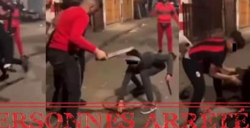 توقيف "مشرملين" مدججين بالسيوف ألقوا بشخص داخل بالوعة للصرف الصحي
