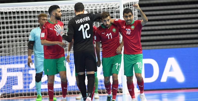 رسميا.. "أسود الفوتسال" يتأهلون إلى ثمن نهائي المونديال