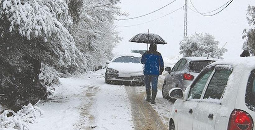 أمطار رعدية وتساقطات ثلجية بعدد من أقاليم المملكة