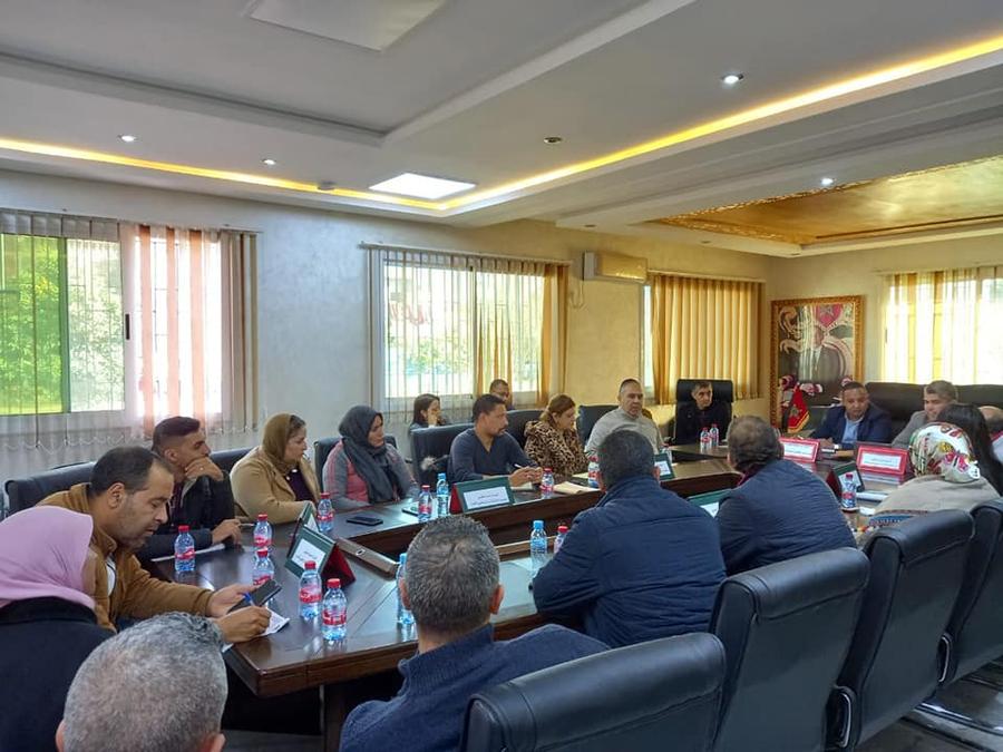 رئيس المجلس الإقليمي لسيدي سليمان يتباحث سبل النهوض بمدينة سيدي يحيى الغرب