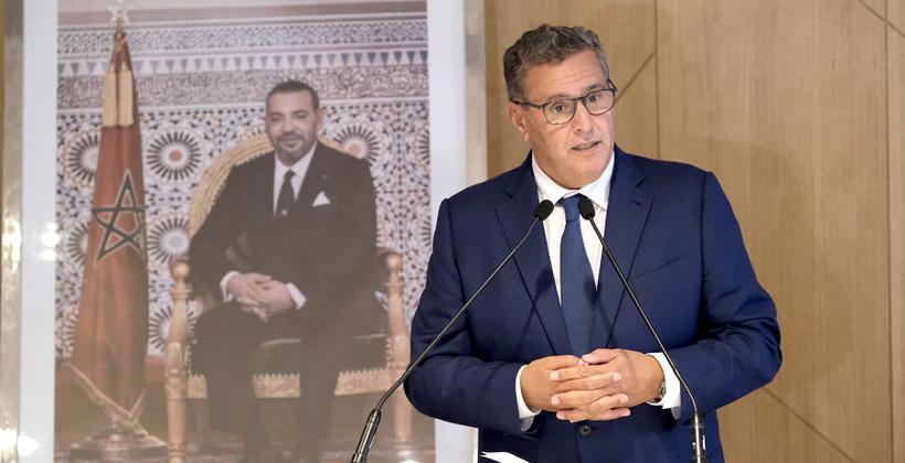 "أخنوش": الحكومة تشتغل تحت قيادة جلالة الملك لتنزيل رؤية طموحة تستجيب لتطلعات المغاربة 