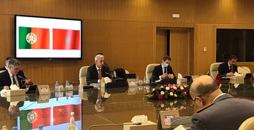 بتعليمات ملكية.. "لوديي" والجنرال دوكوردارمي يتباحثان مع وزير الدفاع البرتغالي