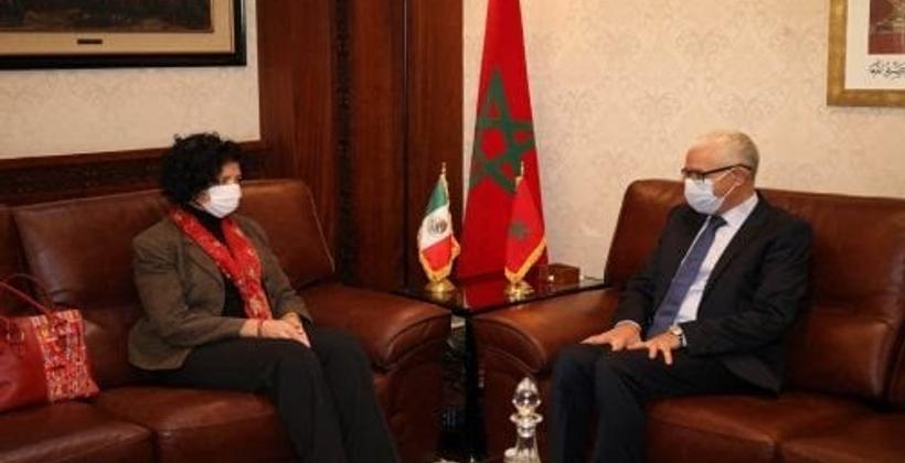 سفيرة المكسيك بالمغرب تدعو إلى الإرتقاء بالعلاقات البرلمانية الثنائية