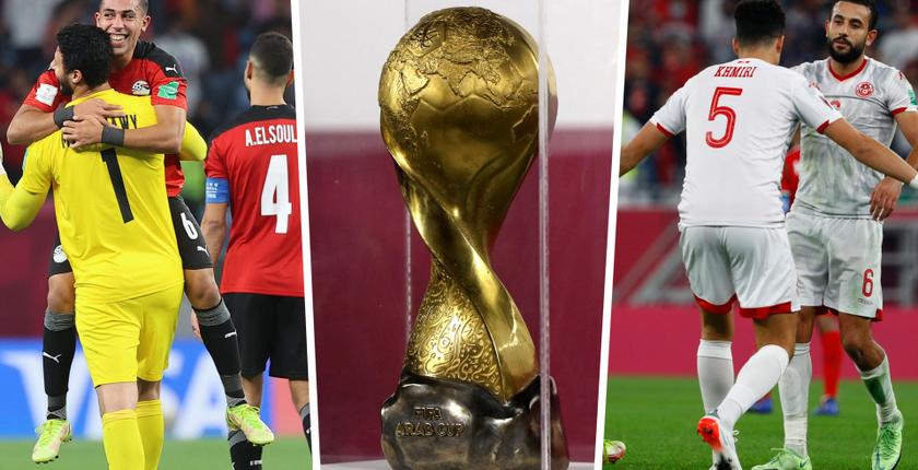 نصف نهائي كأس العرب: تونس تصطدم بمصر.. وقمة مثيرة بين قطر والجزائر