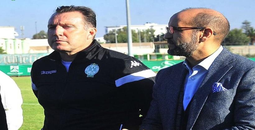 مدرب الرجاء يؤجل تحديد قائمة المغادرين