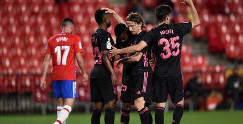 ريال مدريد يدك شباك غرناطة