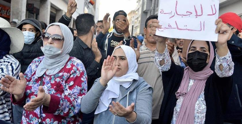 النيابة العامة بطنجة تصدر قرارها في قضية محتجين ضد "جواز التلقيح"