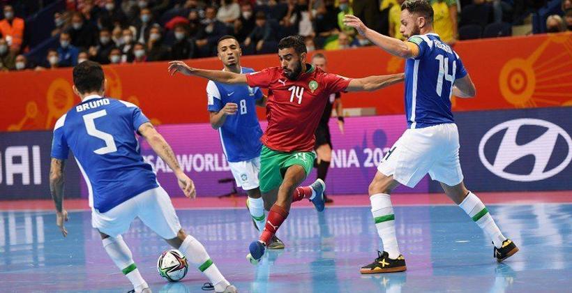 فوتصال ...أول هزيمة للبرازيل على يد الأسود