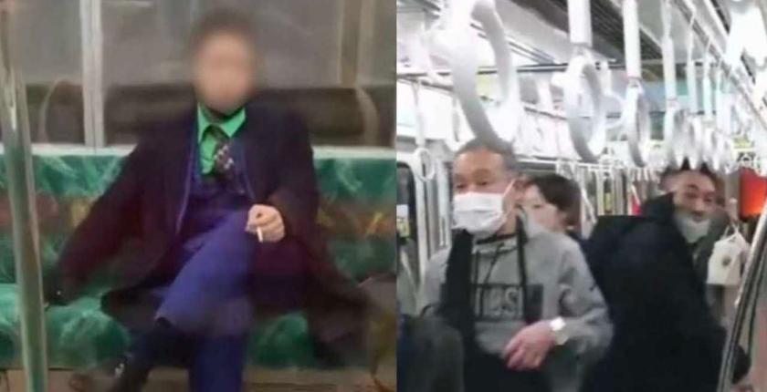 تقمص شخصية "الجوكر".. عشريني يطعن 17 شخصا في قطار بطوكيو