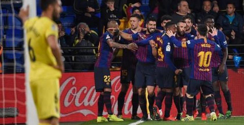 برشلونة يخطف تعادلا قاتلا من فياريال في مباراة للتاريخ