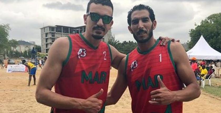 المنتخب المغربي لكرة الطائرة الشاطئية يتوج ببطولة إفريقيا للأمم 