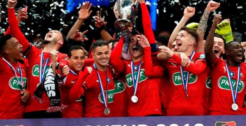 رين يتوج بطلا لكأس فرنسا على حساب سان جرمان