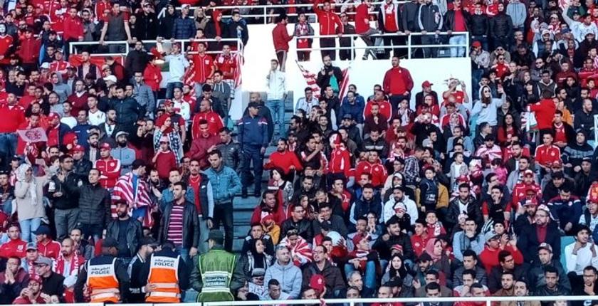 التعادل الايجابي يحسم الشوط الأول لمباراة الوداد وصنداونز