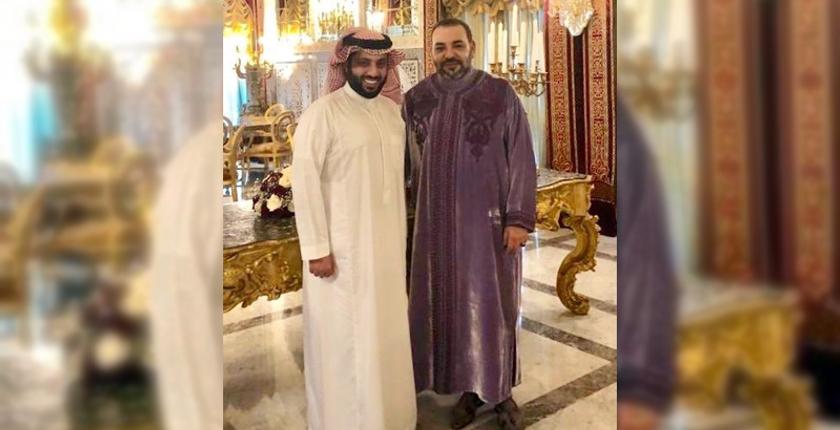 تفاصيل اللقاء الذي جمع الملك محمد السادس وتركي آل الشيخ