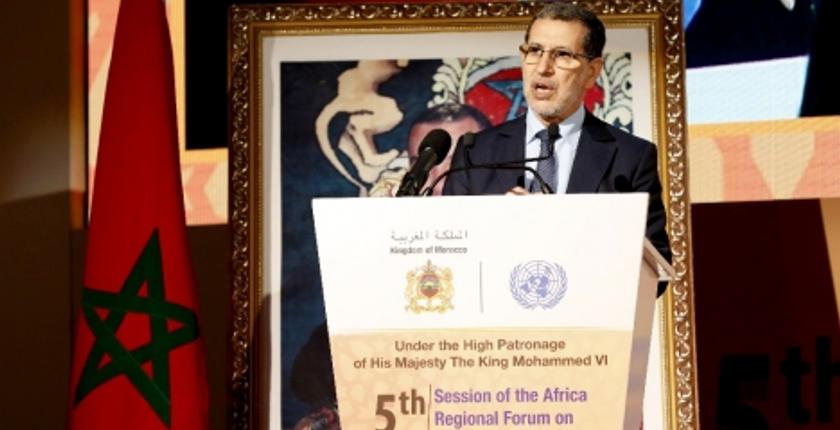 العثماني يؤكد انخراط المغرب في ديناميكية إرساء أسس التنمية المستدامة
